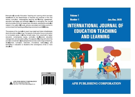2025-Cover-International Journal of Education Teaching and Learning
